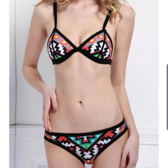 NEW Aztec Tribal Bikini Swimsuit - Picture 5 of 5